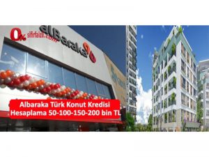 Albaraka türk kredi hesaplama