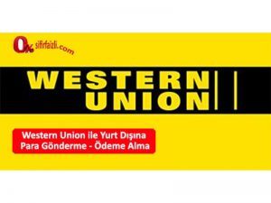 western union para gonderme alma
